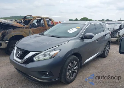 2015 Nissan Murano Platinum/S/Sl/Sv z USA, uszkodzony, nr VIN 5N1AZ2MH2FN283479